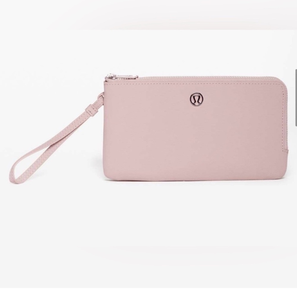 Lululemon Double Up Pouch Lightweight & Versatile Travel Bag Sandlot Zip Close